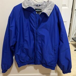 Men's Royal Blue Windbreaker Jacket